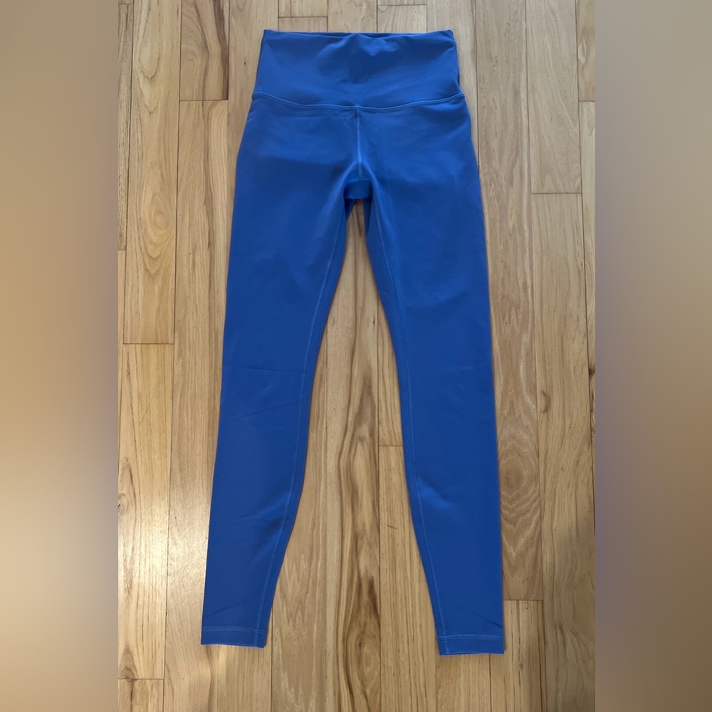 Lululemon Wunder Train High Rise 28” leggings size 6 - color Water Drop